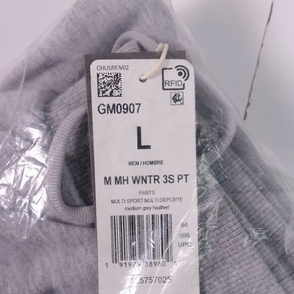 NEW adidas Winter 3-Stripes Pants GM0907 Grey - Picture 9 of 11